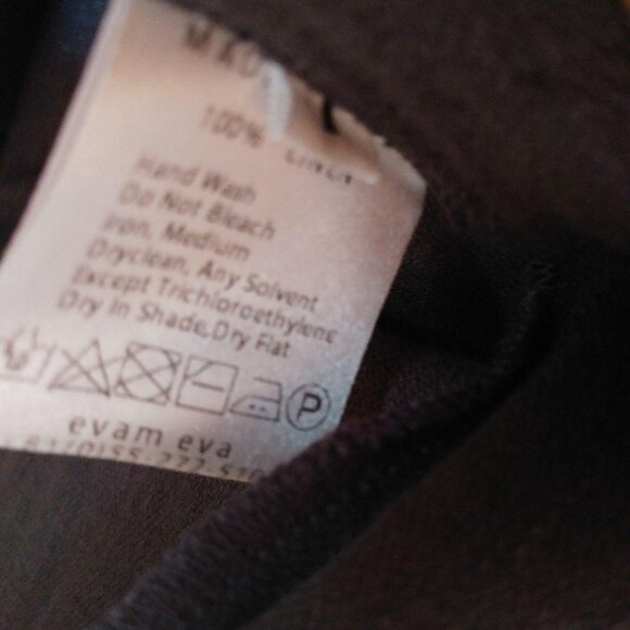 Evam Eva Linen Wide Coat - Picture 7 of 8